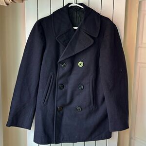 Vintage wool sailor’s coat
